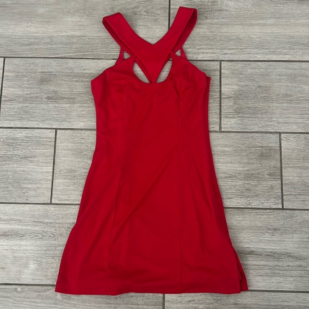 Bellagio Exclusive Design Collective Red Cocktail Dress Size 0
